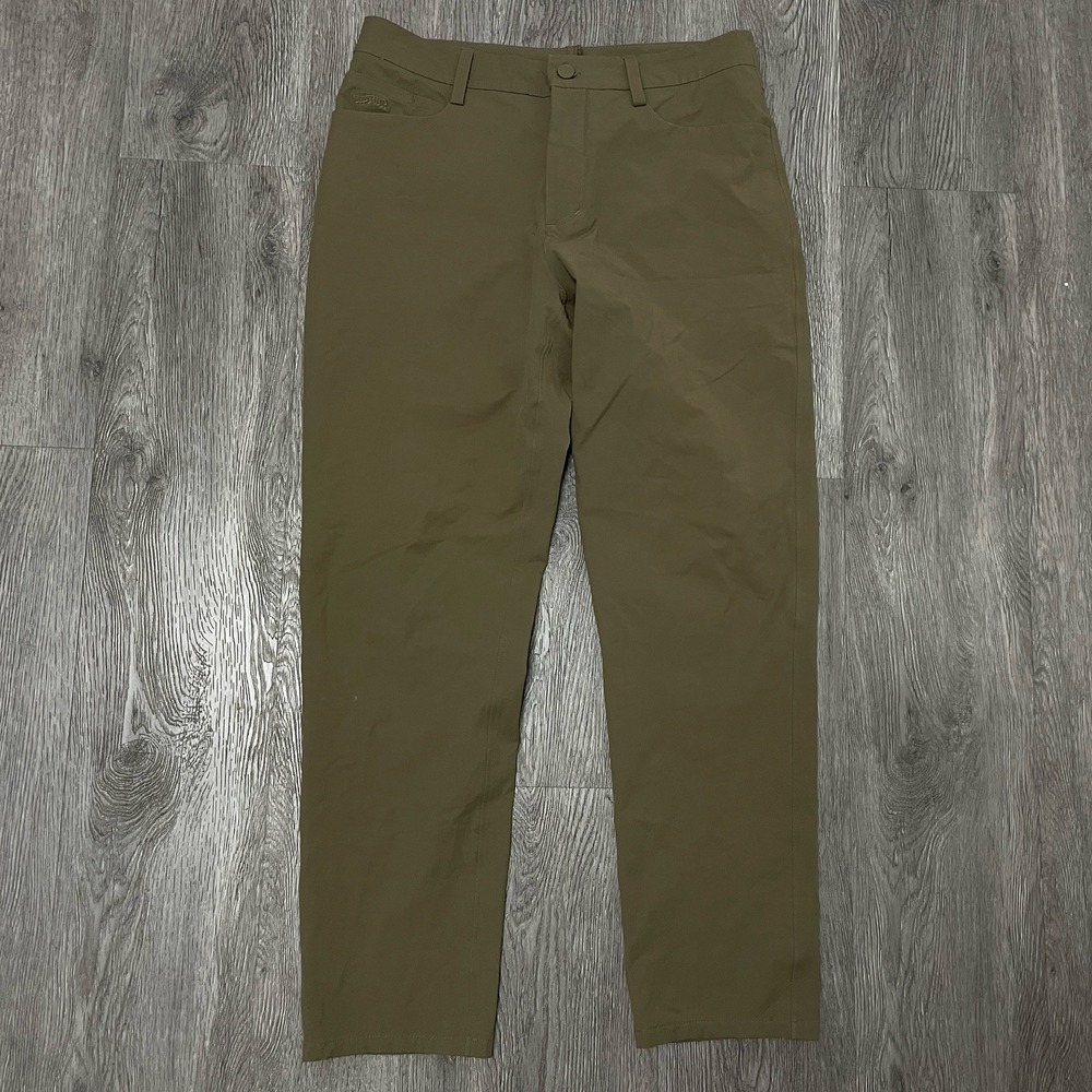 Sun Day Red Pants Mens 32x29 Brown Golf Performance Tiger Woods Tech